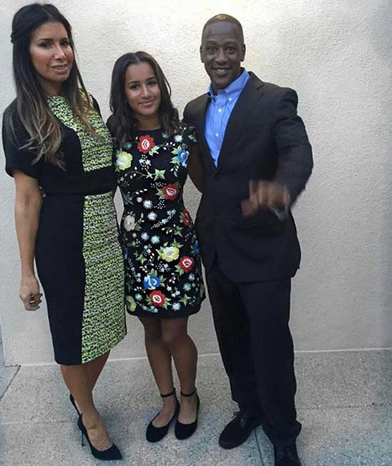 A picture of Keith Murray with Tammy Brook and daughter.